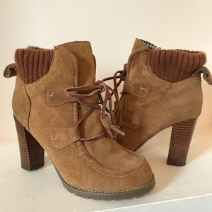 Ralph Lauren Tie Up Bootie